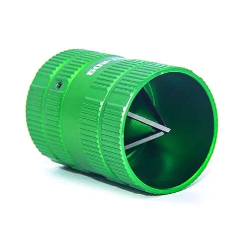 Copper Pipe Deburring Tool for Metal, Inner/Outer Pipe Reamer Tool for Copper, PVC, and Stainless Steel Tubing - 1/4