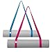 Gaiam Easy-Cinch Yoga Mat Sling (Sold Individually with Assorted Colors), Fuchsia or Blue
