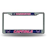 NHL Washington Capitals Bling Chrome Plate Frame