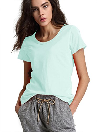 Escalier Donna Magliette Tinta Unita Camicetta a