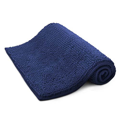 KEPLIN Tapis de Bain antidérapant en Microfibre Doux et Confortable avec Design Lavable en Machine – Absorbant l'eau et séchage Rapide pour Garder la Salle...