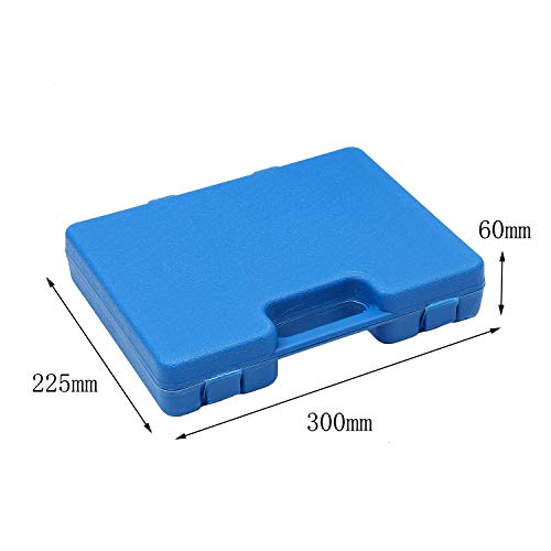 TOPWAY SDS Plus Drill Bit Set with Chisels 17PCs, SDS-Plus Rotary Hammer Drill Bits for Concrete Brick Masonry Marble Granite, Storage Case Included 121694