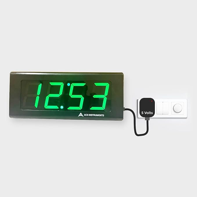 Buy High Accuracy Digital Clock, Standalone Clock, Industrial Digital Clock, Clean Room Clock