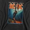 ACDC Let There Be Rock Hoodie, Black, Small #4