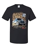 Hit The Dirt Built Ford Tough T-Shirt F-150 Raptor Pickup Truck Tee Shirt Black X-Large