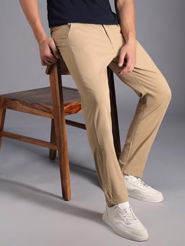Image of HIGH STAR Men's Mid Rise Regular Pants