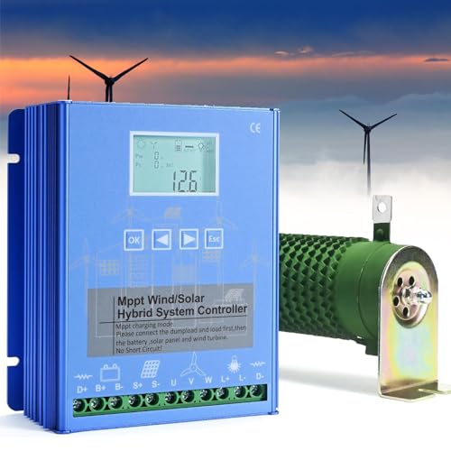 Equipo de electricidad vertical eólica para autoconsumo en casas de campo y fincas