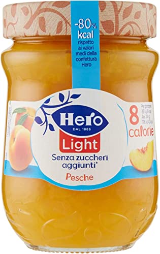 Hero Light Marmellata Di Pesche Light 280 G