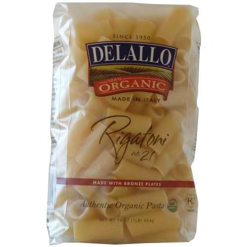 DELALLO PASTA SEMOLINA RIGATONI O, 16 OZ