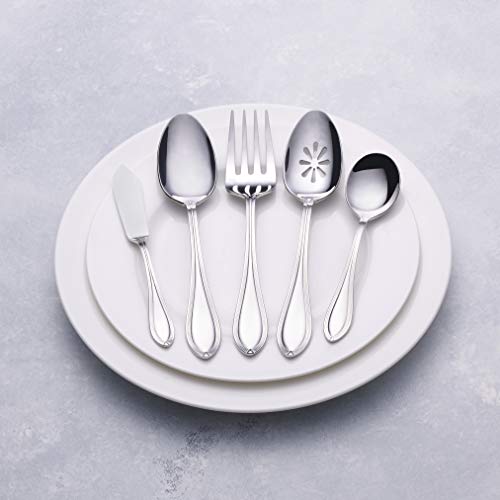Pfaltzgraff Randall Flatware Set, 45-Piece, Stainless Steel #TOP2