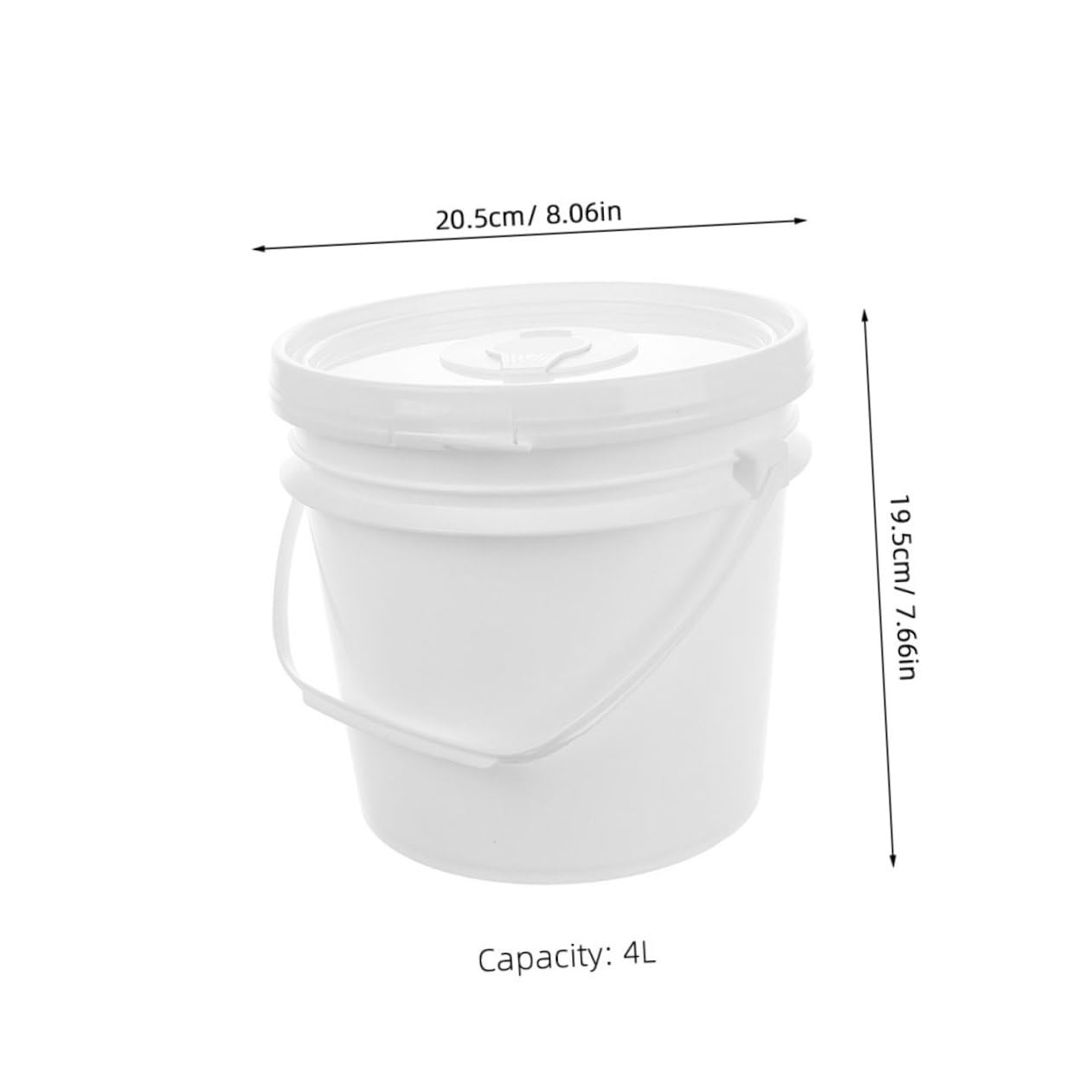 2 Pezzi Secchio Salviette Umidificate in Plastica con Coperchio Porta Salviette Riutilizzabile Capiente Organizer per Auto e Bagno Materiale Sicuro e Delicato per Sensibile