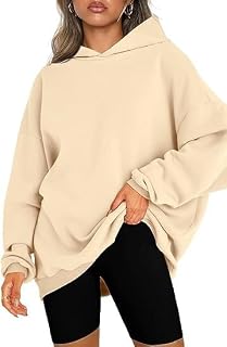 Women's Oversized Fleece Hoodies - Pullover Sweatshirts Casual Comfortable Autumn Fashion 2024