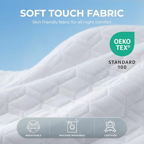 Image of Neo Sleep 12 Inch Queen Cooling Gel Memory Foam Mattress, Medium Feel Comfort & Support with Pressure Relief, Breathable Memory Foam, CertiPUR-US Certified, Mattress in a Box (Queen, 12 in)