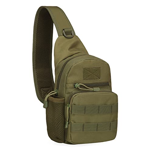 YDoo Militärische Taktische Umhängetasche Wandern Reiseaufbewahrung Outdoor-Reise Bergsteigen Rucksack mit großer Kapazität Outdoor Jagd Camping Angeln Armee Trekking Brust Sling Bag,1,Einheitsgr Cover
