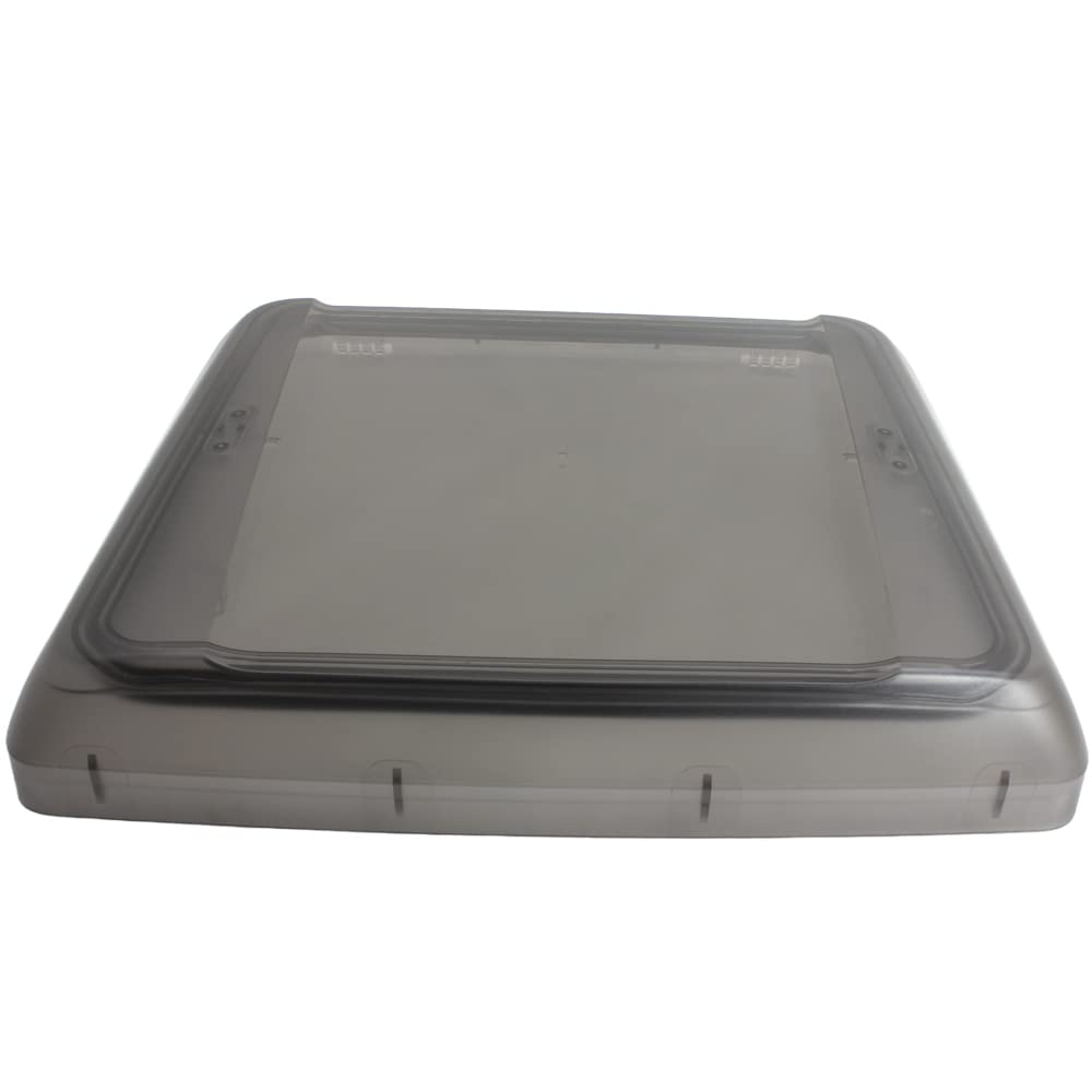 MPK VisionStar M Pro II Modelo 48+49 Perlweiß - Reemplazo de cubierta para claraboya, 40 x 40 cm, para caravana, autocaravana, camper