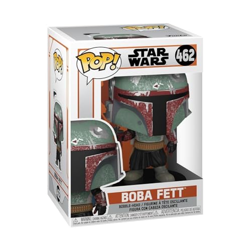 Funko Pop! Star Wars: The Mandalorian - Boba Fett - Vinyl-Sammelfigur - Geschenkidee - Offizielle Handelswaren - Spielzeug Für Kinder und Erwachsene - TV Fans - Modellfigur Für Sammler und Display