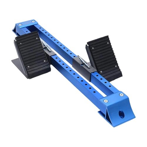 KiBcsLic Track Starting Block in Alluminio Pedale Sprinter Regolabile Attrezzo Assistente per Salto Dispositivo di Avvio per Corridori Portatile E Adatto Ad al