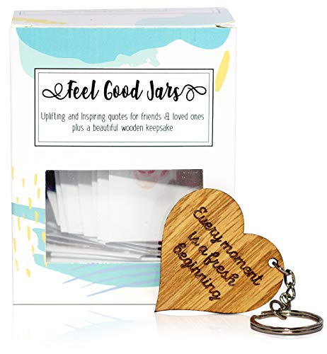 Feel Good Tarro De Citas – Más De 60 Thoughtful, Inspirador Y Levantamiento Citas Sobre El Amor, La Amistad, El Éxito Y Motivación. Regalo Perfecto Para Familia, Amigos Y Seres Queridos.