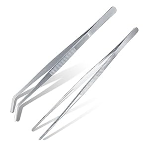 Xuiiosookp 2 Stk Küchenpinzette DE-7 Grillzange