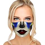 【Schutz】- Schützen Sie Mund und Gesicht vor Staub. Anzug für alle Arten von Aktivitäten im Freien und drinnen, wie z Hausreinigung, Gartenarbeit, Skifahren, U-Bahn usw. Ideal für Frauen und Männer, geeignet für Radfahren, Camping, Laufen, Reisen, Klettern und den täglichen Gebrauch
