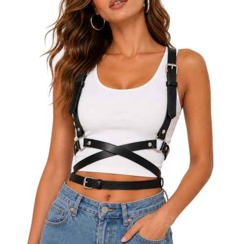 Black Belted Harness