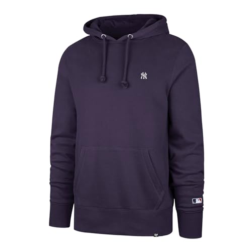 '47 Brand Sweatshirt Base Runner EMB Burnside New York Yankees Violett Grape S
