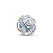 Produktbild Thomas Sabo Damen-Bead Happy Baby Boy Karma Beads 925 Sterling Silber Zirkonia weiß hellblau K0158-843-31