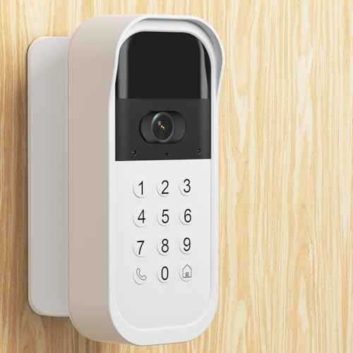 Swivel Mount for myQ Smart Garage Video Keypad, Angled Adjustable 40 to 140 Degrees Corner Mounting for myQ Garage Door Opener Easy to Install Reduce Blind Spot (Video Keypad is NOT Included)