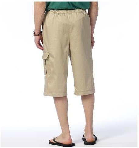 Miniatura 3 de McCall Pattern Company m6973tanque de los hombres Tops, camisetas y pantalones cortos, el tamaño XM "sml-med-lrg