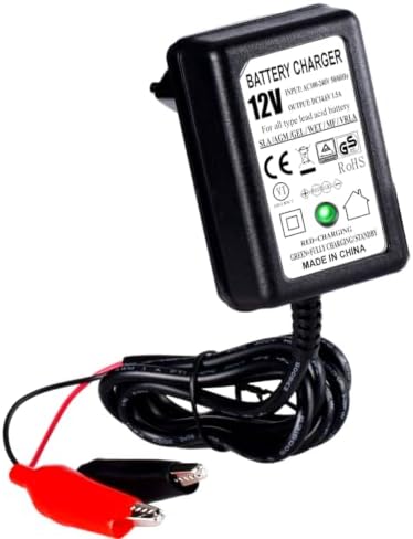 Etrogo 12V Batterie-Erhaltungsgerät 1.5A intelligentes Ladegerät | für Blei-Säure-Batterien (AGM/GEL/EFB/SLA),PFC-Schaltung,Lebensdauer ≥30000h,ideal für Saisonfahrzeuge