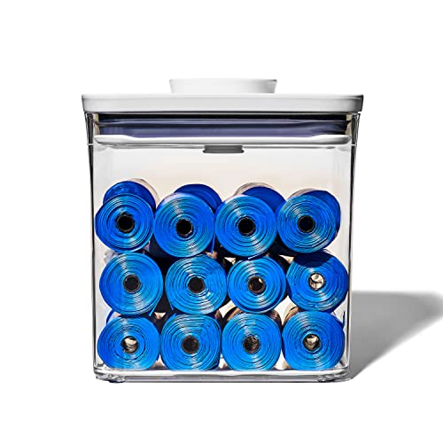 Image of OXO Good Grips Pet POP Container - 2.8 Qt /2.6 L |Ideal for up to 3lbs of Dog Food or 2lbs of Cat Food | Airtight Storage Container | BPA Free (Pack of 8)