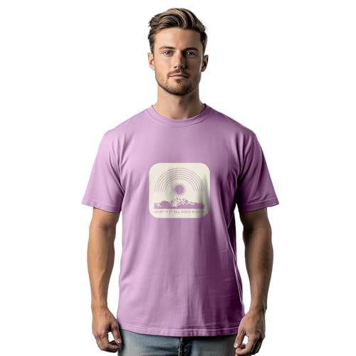 Image of Nobero Men's Regular Graphic Printed T-Shirt for Men | Soft Cotton | Classic Fit | Printed Casual Tshirt for Men