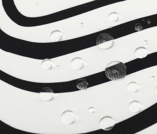 Dachee Zebra Stripe 360° Protective Waterproof Laptop Case Bag Sleeve With Handle Compatible With 15 Inch-15.6 Inch Laptop #TOP5