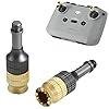 LYONGTECH Palancas de Control para dji Mavic 3/Mini 3 Pro/Mini 2/Mavic Air 2/Air 2S RC-N1 RC,Smart Controller,Aluminio de Metal Joystick Sticks Rocker Drone Accesorios