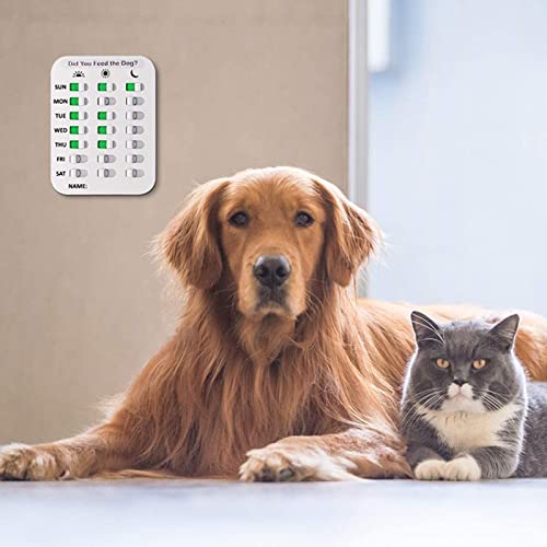 IWOMA-Dog-Feeding-Reminder-Mountable-Device-Magnets-On-Back-Slide-to-Green-After-Feeding-Pet-to-Prevent-Over-Feeding