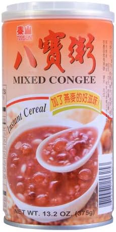 Taisun Ready to eat Porridge Dessert Mixed Congee13.2oz x 24 cans