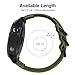 MoKo Band Compatible with Garmin Fenix 6/Fenix 6 Pro/Fenix 5/5 Plus/Forerunner 935/945/Quatix 6/Approach S62/S60, Fine Woven Nylon Adjustable Replacement Strap with Metal Buckle - Army Green