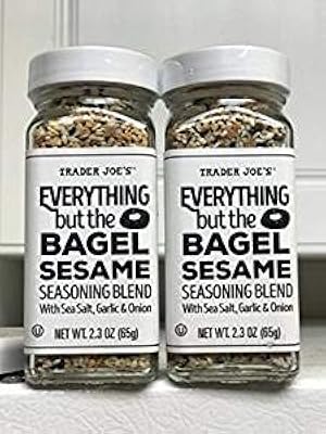 Trader Joe Everything but The Bagel Sesame Seasoning Blend (2 Pack) (2 Pack (2 Count))