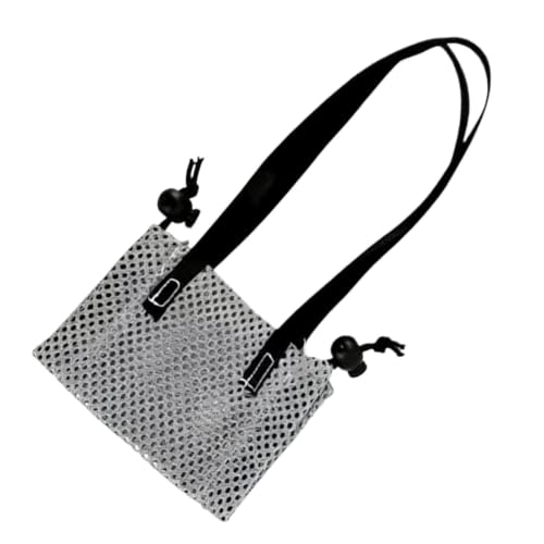 Vogelträger- S/ L Transporttasche | Ausbruchssichere Tragetasche für 1er Pack, atmungsaktives Polyester Geschirr, auslaufsicherer Vogelgurt für Wellensittiche beim Outdoor- Ausflug