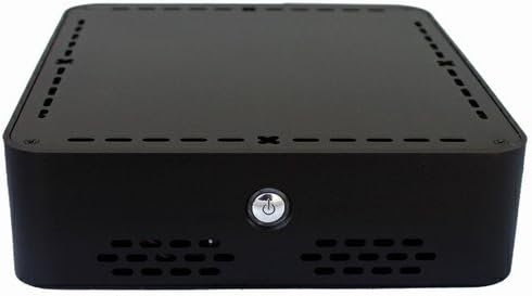 EMC-600B Super-Slim Mini-ITX Aluminum HTPC/NAS/Server PC Case with Fanless 12v DC Power Supply