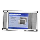 Jeyew Window Screen Expandable, Adjustable Screens for Windows - (15" High x Fits 21" - 38" Wide) Ho