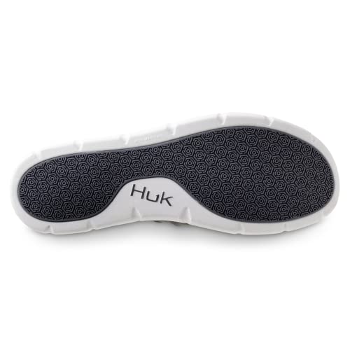 Huk Mens Brewster Slip On | Wet Traction Fishing & Deck Boat Shoe, Classic - Moss, 10 Us #TOP5