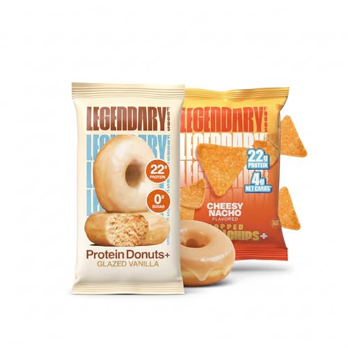 Legendary Foods High Protein Snack Bundle: Glazed Vanilla Donut (22g