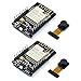 Hosyond 2Pcs ESP32-CAM Wireless WiFi+Bluetooth Development Board with OV Camera Module Compatible with Arduino
