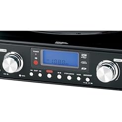 Jensen JTA-460 Turntable Entertainment System (33/45/78 RPM) AM/FM/Speakers - Les Beatles, Paul McCartney, John Lennon, RIngo Starr, George Harrison Jensen JTA-460 Turntable Entertainment System (33/45/78 RPM) AM/FM/Speakers – Image 4