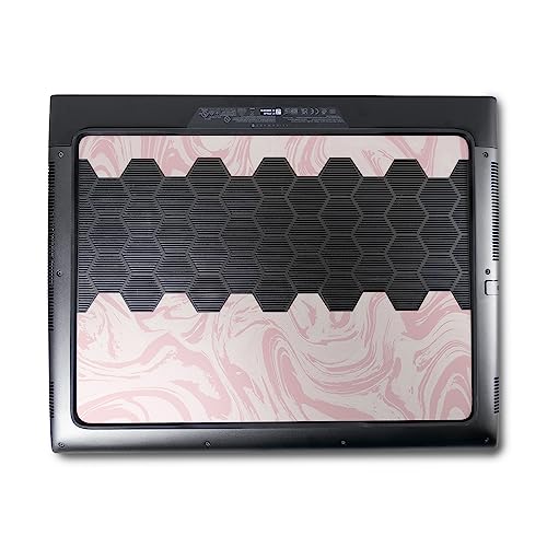 Image of MightySkins Skin Compatible with Alienware M18 R1 (2023) Full Wrap Kit - Silky Pink | Protective, Durable, and Unique Vinyl Decal wrap Cover | Easy to Apply & Change Styles | Made in The USA