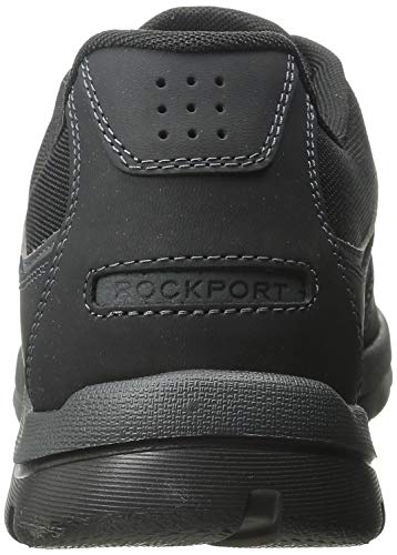 Rockport Men's Get Your Kicks Blucher Black Sneaker 9.5 M (D)-9.5 M
