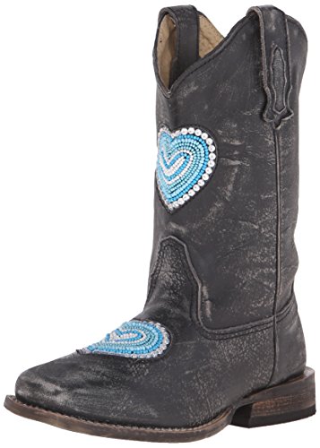 Roper Heartbreaker Square Toe Cowgirl Boot (Toddler/Little Kid)