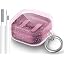 B-Clear Pink Glitter