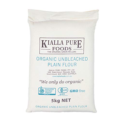 Kialla Pure Foods Flour UB Plain White 5kg - packaging may vary
